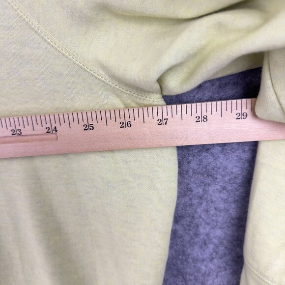 Croft & Barrow Pullover Sweatshirt Womens 3X Mellow Green 1/4 Zip Lightweight - Picture 7 of 9